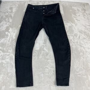 G Star Raw Jeans Mens 32x28* Black Denim Type C 3D Straight Tapered Grunge Y2K